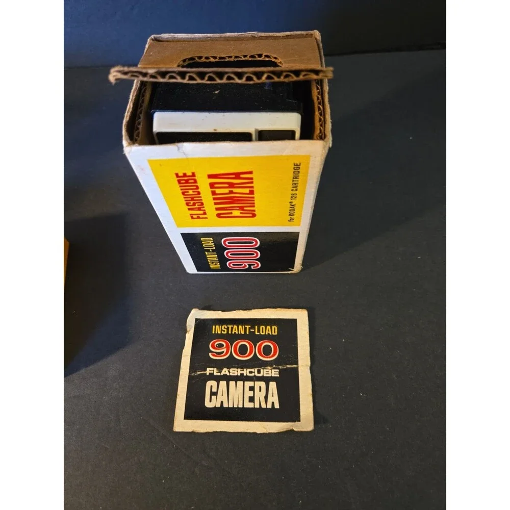 Vintage Imperial Instant Load 900 126 Camera Original Box w/ Sealed Expired Film